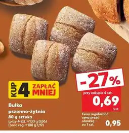 Kaufland Bułka pszenna-żytnia oferta