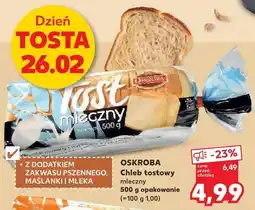 Kaufland Chleb tostowy mleczny oferta