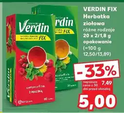 Kaufland Herbatka ziołowa różne rodzaje oferta