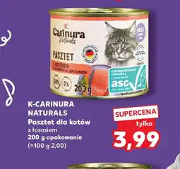 Kaufland K-Carinura Naturals Pasztet dla kotów oferta