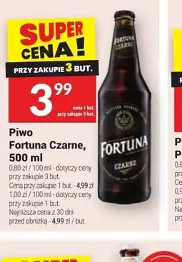 Twój Market Piwo Fortuna Czarne oferta