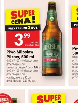 Twój Market Piwo Miłosław Pilzner oferta