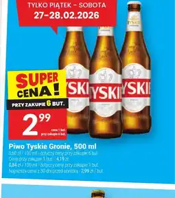 Twój Market Piwo Tyskie Gronie oferta
