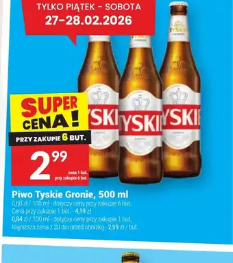 Piwo Tyskie Gronie