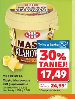 Kaufland Mlekovita Masło klarowane oferta