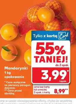 Kaufland Mandarynki oferta