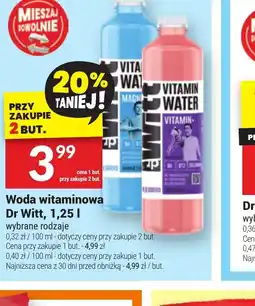 Twój Market Woda witaminowa Dr Witt oferta