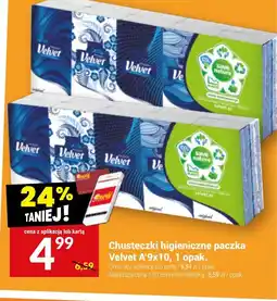 Twój Market Velvet Chusteczki higieniczne oferta