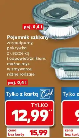 Kaufland Pojemnik szklany oferta