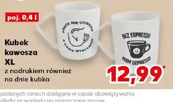Kaufland Kubek kawosza XL oferta