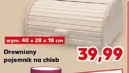 Kaufland Drewniany pojemnik na chleb oferta