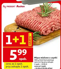 Auchan Mięso mielone z szynki Auchan oferta