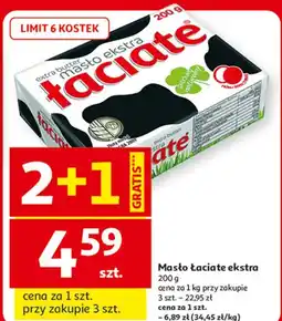 Auchan Masło ekstra Łaciate oferta
