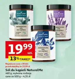 Auchan Aromatyczna sól do kąpieli sleep well Naturalme oferta