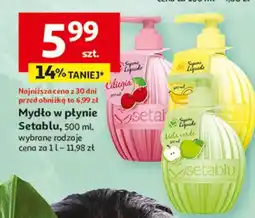 Auchan Mydło w płynie cytryna Setablu oferta