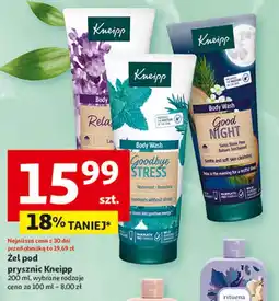 Auchan Żel pod prysznic goodbye stress Kneipp oferta