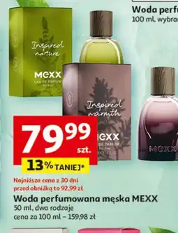 Auchan Woda perfumowana Mexx Inspired Warmth oferta