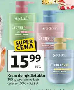 Auchan Krem do rąk acido Setablu oferta