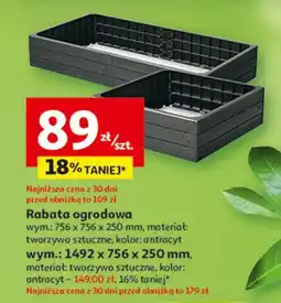 Auchan Rabata ogrodowa 75.6 x 149.2 cm oferta