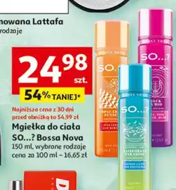 Auchan Mgiełka do ciała copacabana sunset So...? oferta