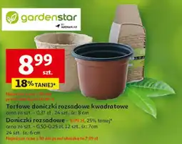 Auchan Doniczki rozsadowe 6 cm Garden Star oferta