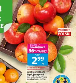 Auchan Jabłka jonagored polska oferta