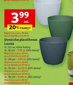 Auchan Doniczka lamia 30 cm Prosperplast oferta