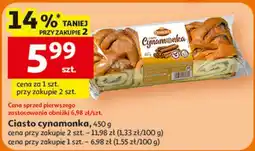 Auchan Ciasto cynamonka Oskroba oferta