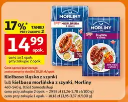 Auchan Kiełbasa morlińska z szynki Morliny oferta