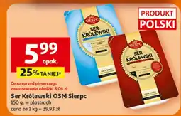 Auchan Ser królewski light Sierpc oferta