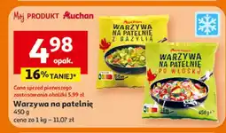 Auchan Warzywa na patelnie po włosku Auchan Różnorodne (Logo Czerwone) oferta