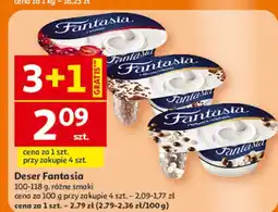 Auchan Jogurt z kulkami w czekoladzie Danone Fantasia oferta