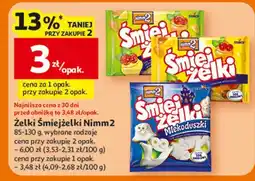 Auchan Żelki kwaśne Nimm2 Śmiejżelki oferta