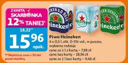 Auchan Piwo Heineken Silver oferta