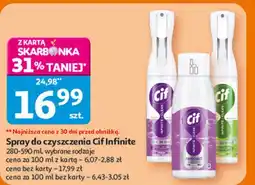 Auchan Spray do czyszczenia lawenda + eukaliptus Cif oferta