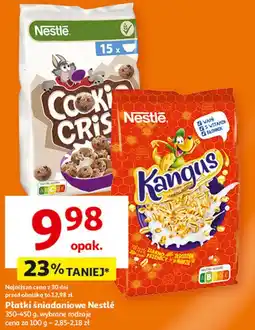 Auchan Płatki śniadaniowe Kangus (Nestle) oferta