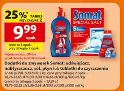 Auchan Odświeżacz do zmywarek lemon & orange Somat Deo Duo-Perls oferta
