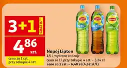 Auchan Napój lemon zero sugar Lipton Ice Tea oferta