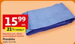 Auchan Plandeka 3 x 4 m oferta