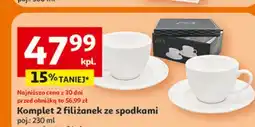 Auchan Filiżanki ze spodkami oferta