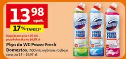 Auchan Żel do wc floral fresh Domestos Power Fresh oferta