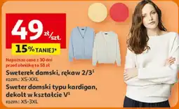 Auchan Sweter damski xs-3xl Inextenso By Auchan oferta