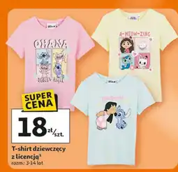Auchan T-shirt dziewczęcy 3-14 lat oferta