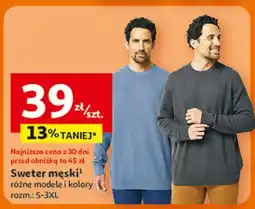Auchan Sweter męski s-3xl Inextenso By Auchan oferta