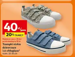 Auchan Trampki chłopięce 25-35 oferta
