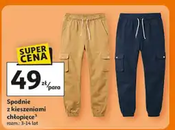 Auchan Spodnie chłopięce 3-14 lat oferta