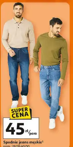 Auchan Spodnie jeansowe 28-38/40-50 Inextenso By Auchan oferta