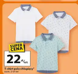 Auchan Polo chłopięce 3-14 lat oferta