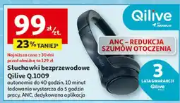 Auchan Słuchawki nauszne q1009 Qilive oferta