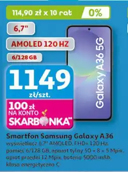 Auchan Smartfon a36 Samsung Galaxy oferta